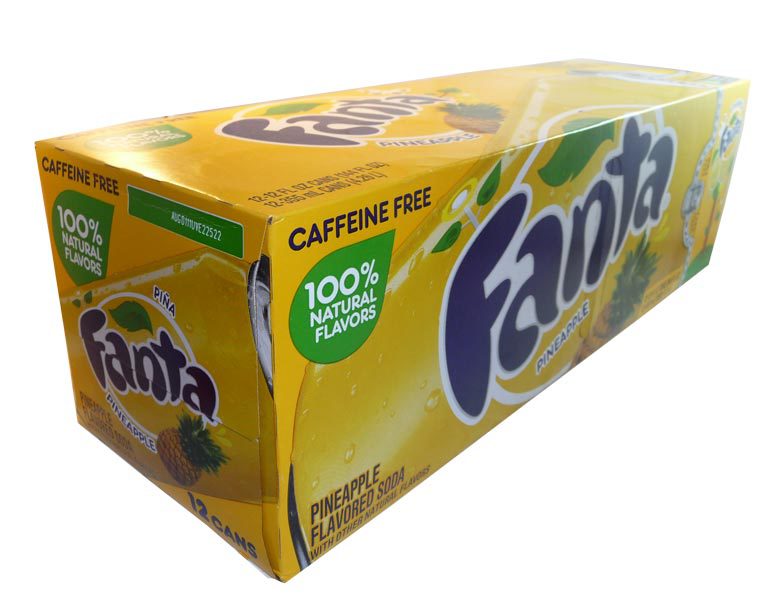 Fanta Pineapple 355ml 12-pack