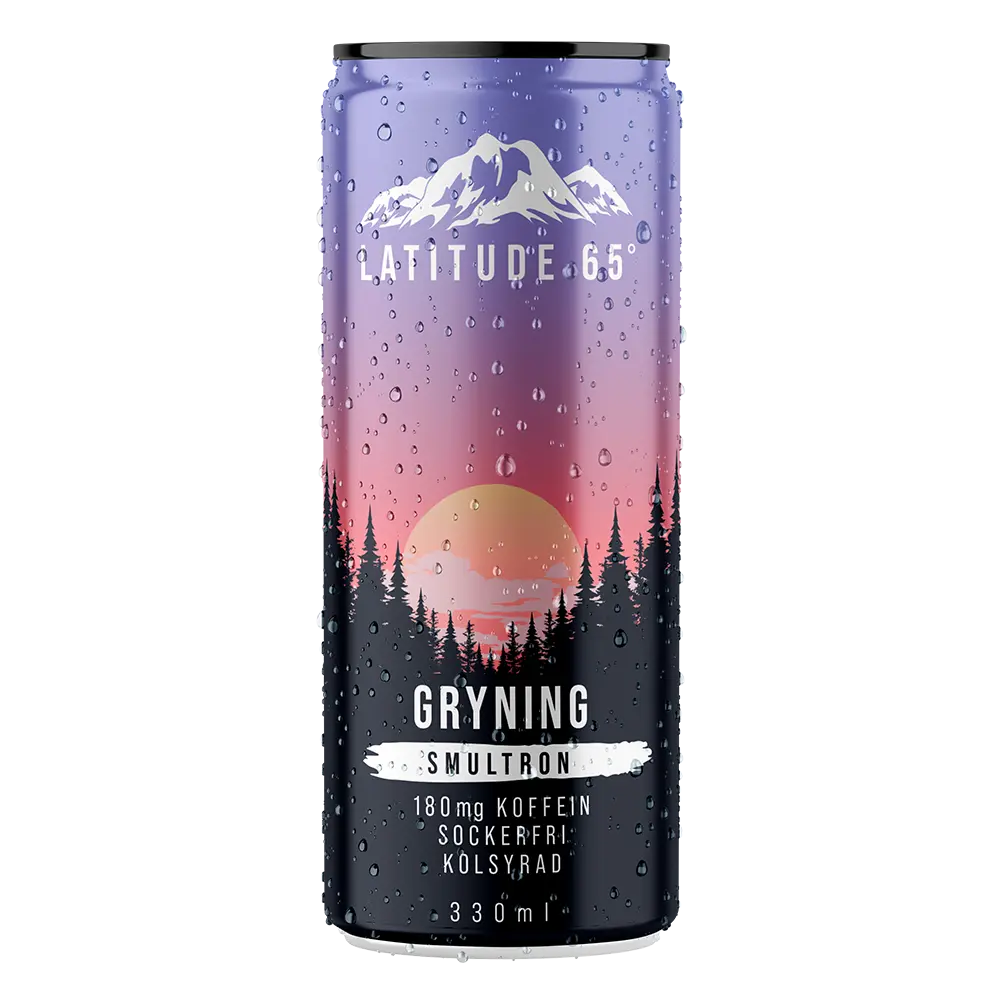 Latitude 65 Gryning - Smultron 330ml