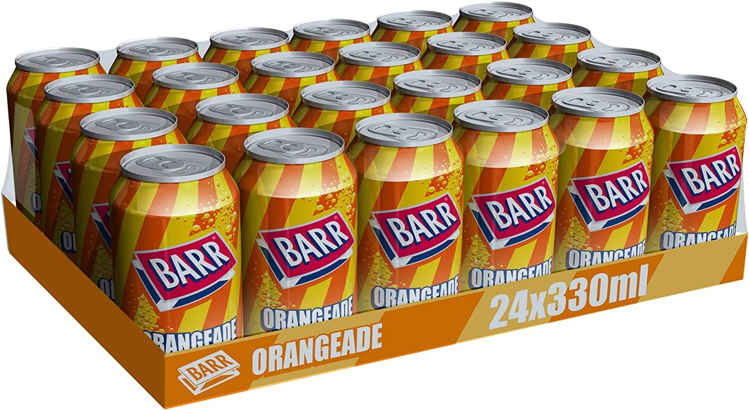 Barr Orangeade 33cl x 24st (helt flak)