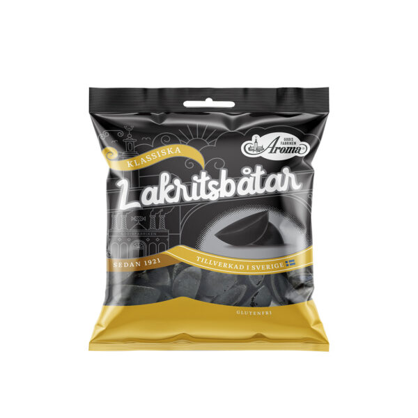 Aroma Lakritsbåtar 80g