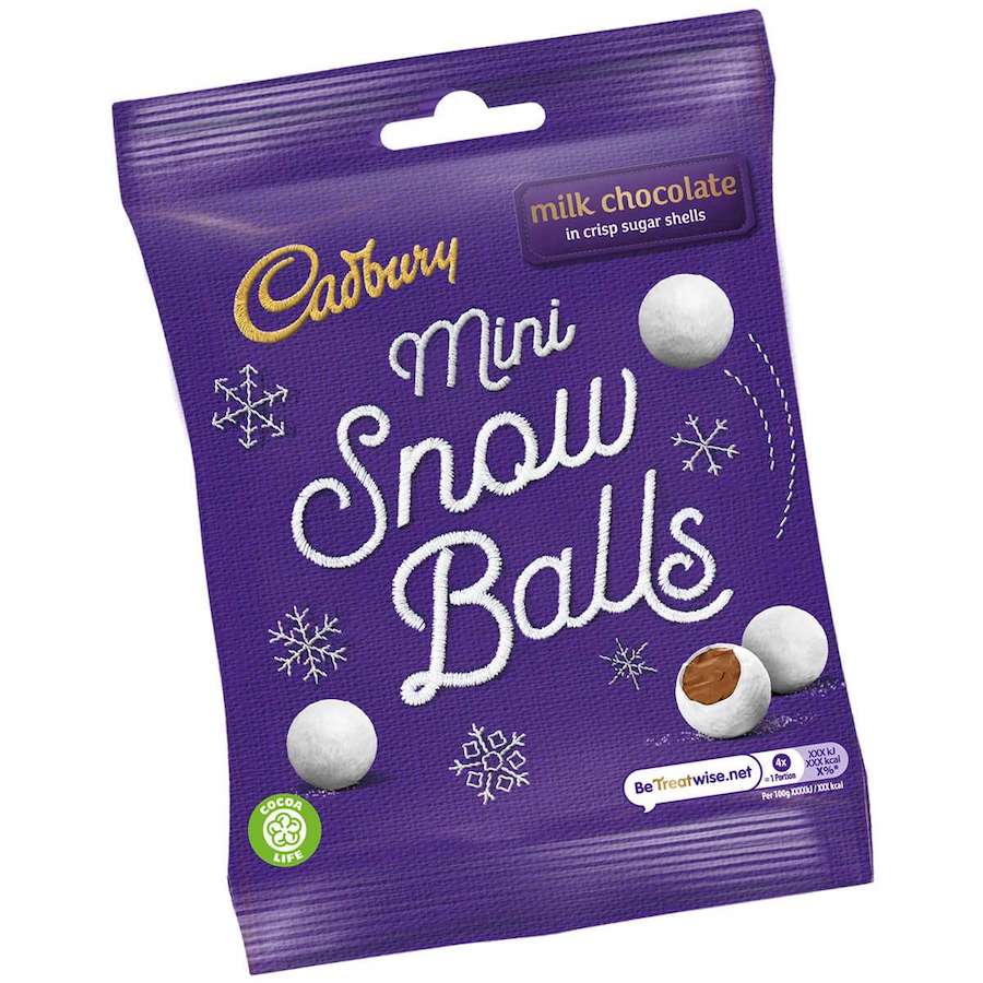 Cadbury Mini Snowballs 80g(BF.2025-03-31)