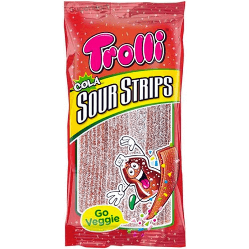 Trolli Sour Strips Cola 85g(BF.2024-10-31)
