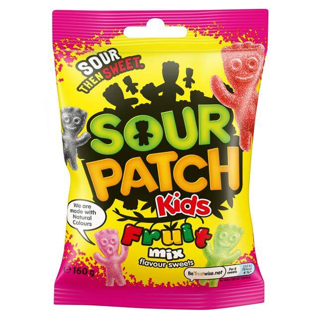 Sour Patch Kids Fruit Mix 130g