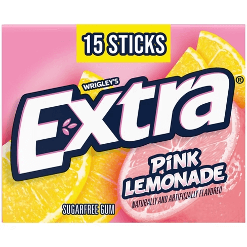 Wrigleys Extra Gum Pink Lemonade 41g