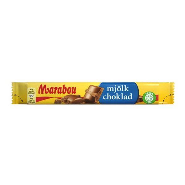 Marabou Mjölkchoklad Bar 43g(BF:2025-04-26)
