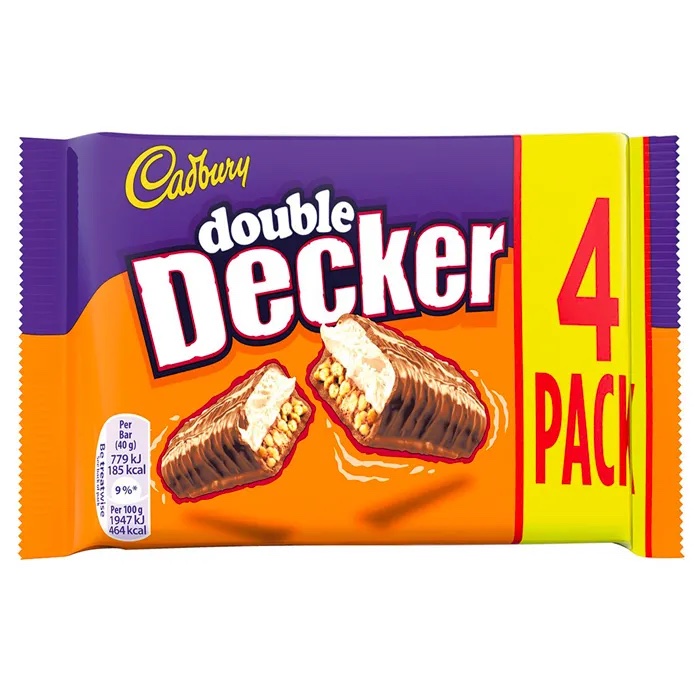 Cadbury Double Decker 4-Pack 149g