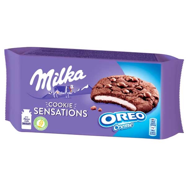 Milka Cookie Sensations Oreo Creme 156g