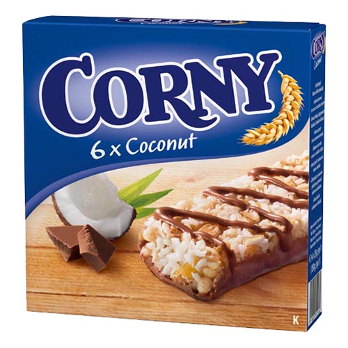 Corny Kokos Choklad 6x25g