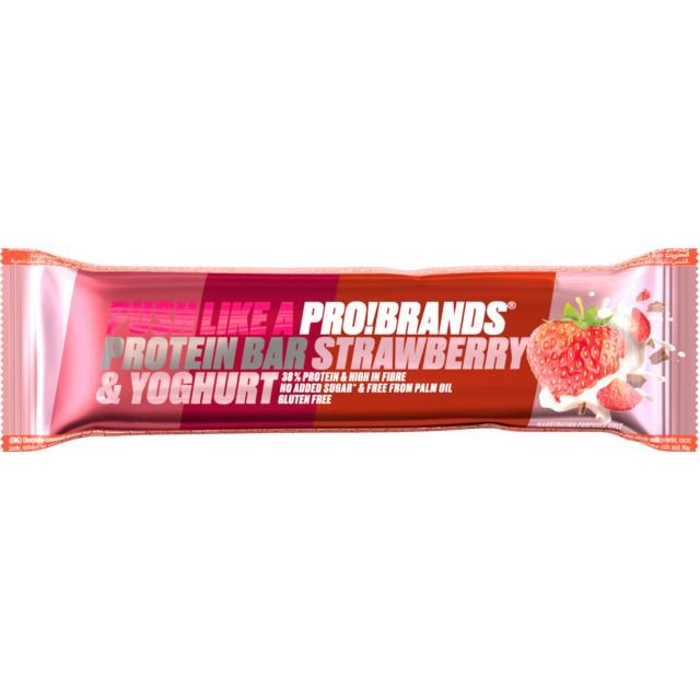 Pro Brands Protein Bar Strawberry & Yoghurt 45g
