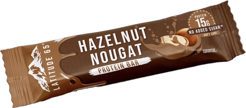 Latitude 65 Proteinbar Hazelnut Nougat 45g