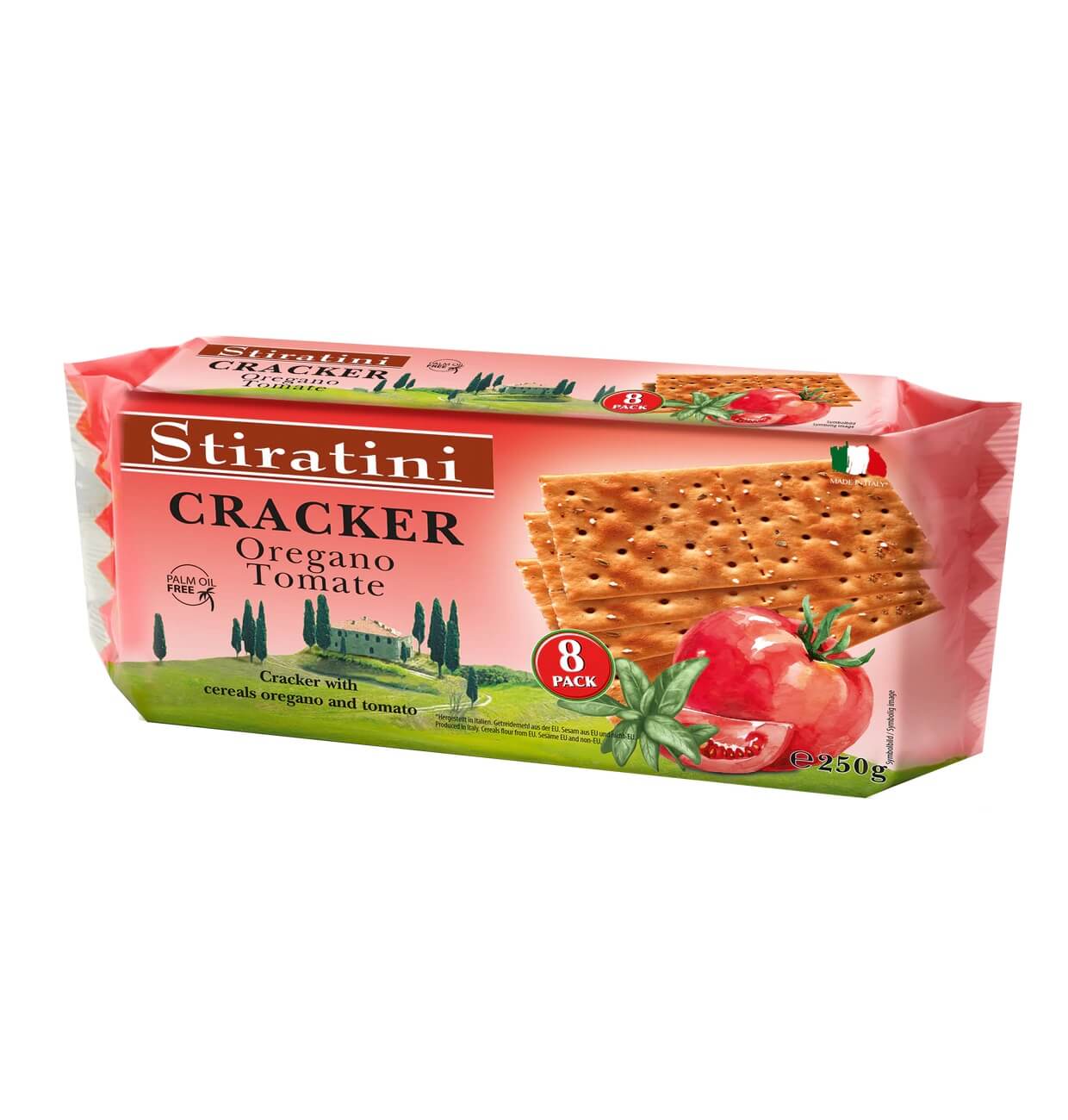 Stiratini Cracker Oregano & Tomato 250g