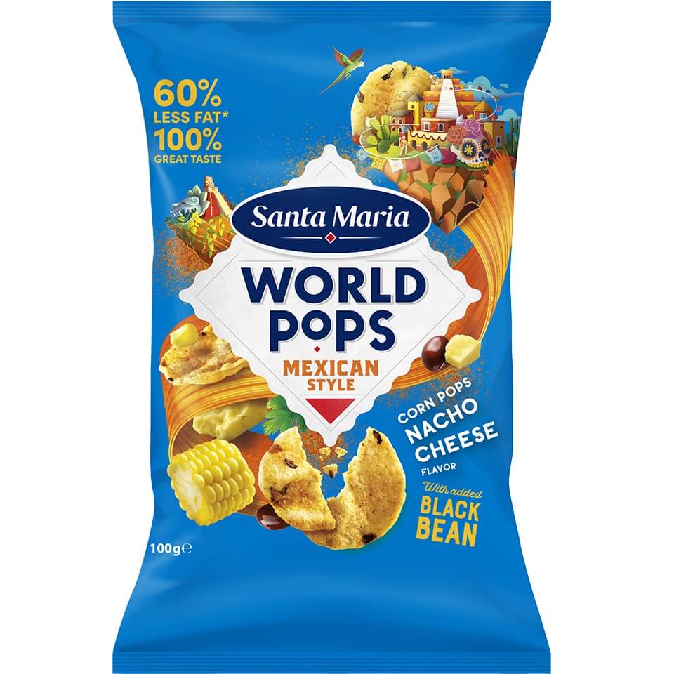 Santa Maria World Pops Mexican Style 100g(BF:2025-03-15)