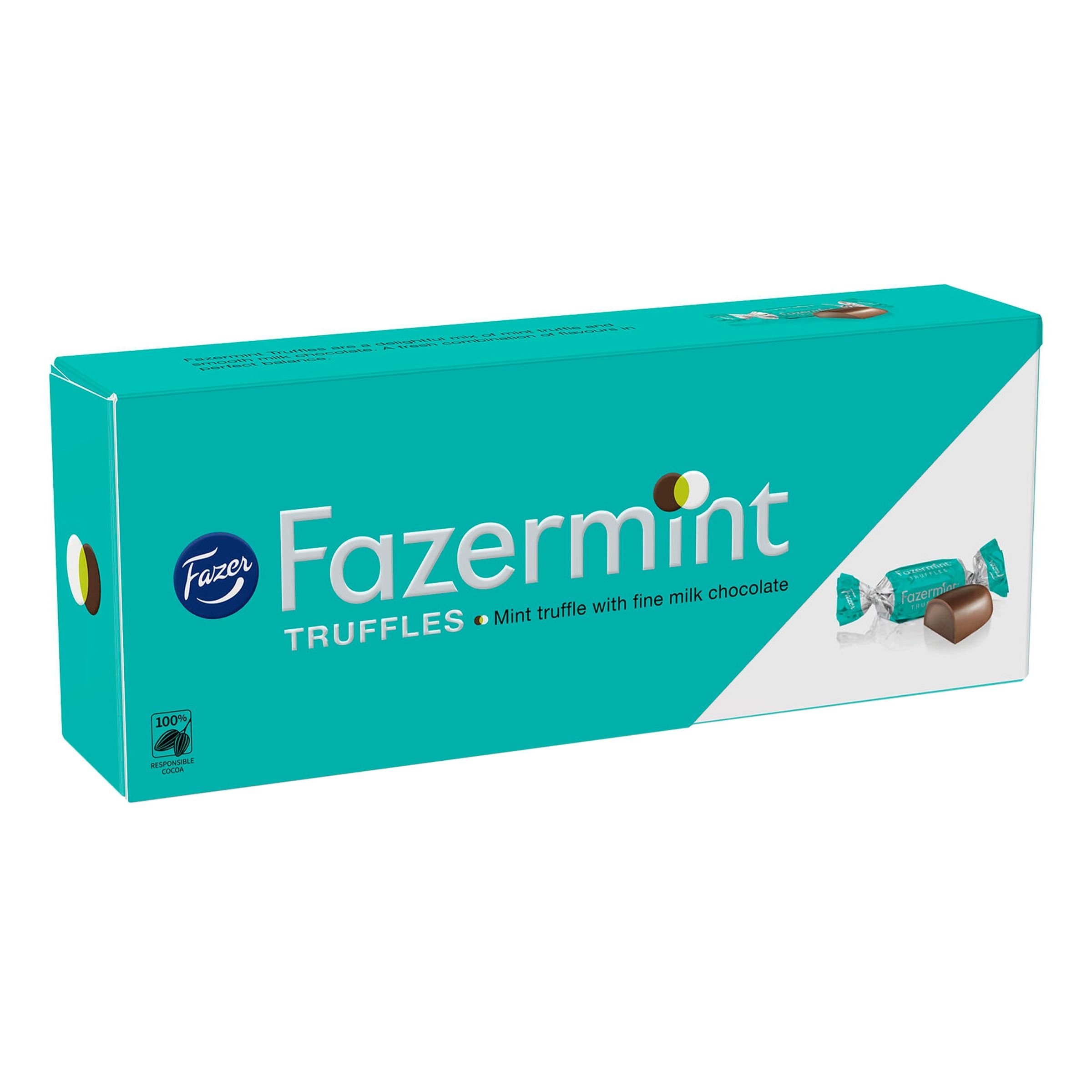 Fazermint Tryffel Chokladask - 228 gram