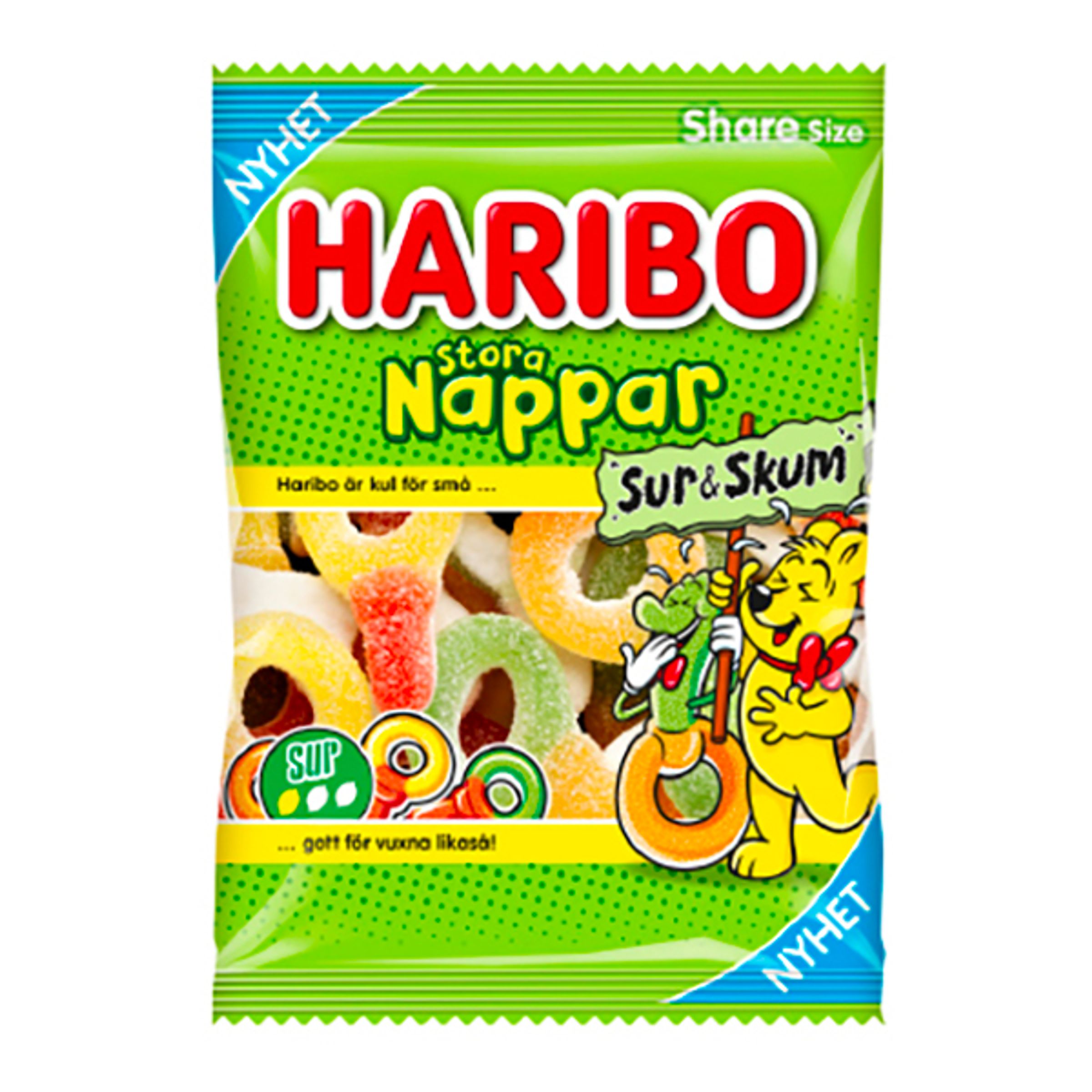 Haribo Stora Sura Nappar Storpack - 1-pack