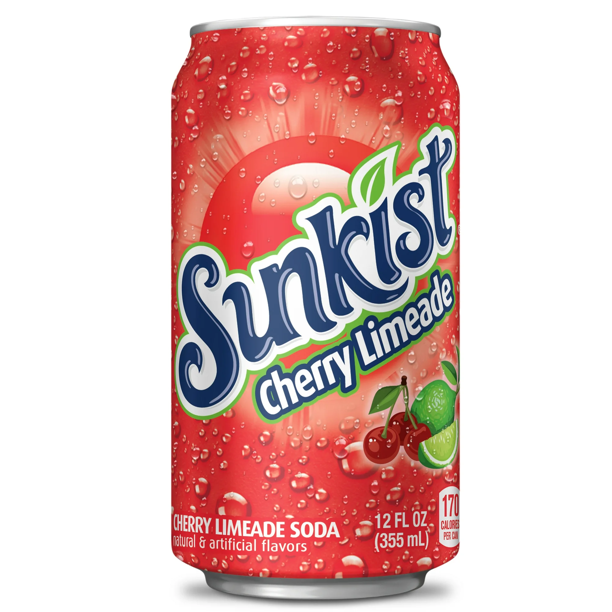 Sunkist Cherry Limeade 355ml