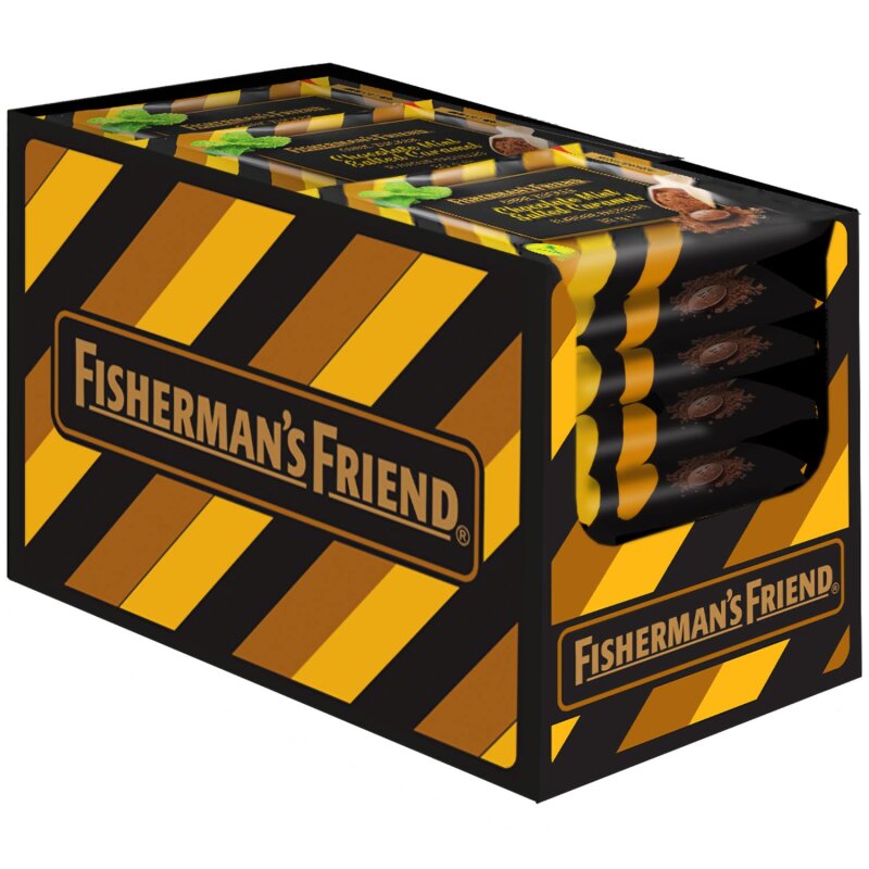 Fishermans Friend Chocolate Mint Salted Caramel 25g x 24st