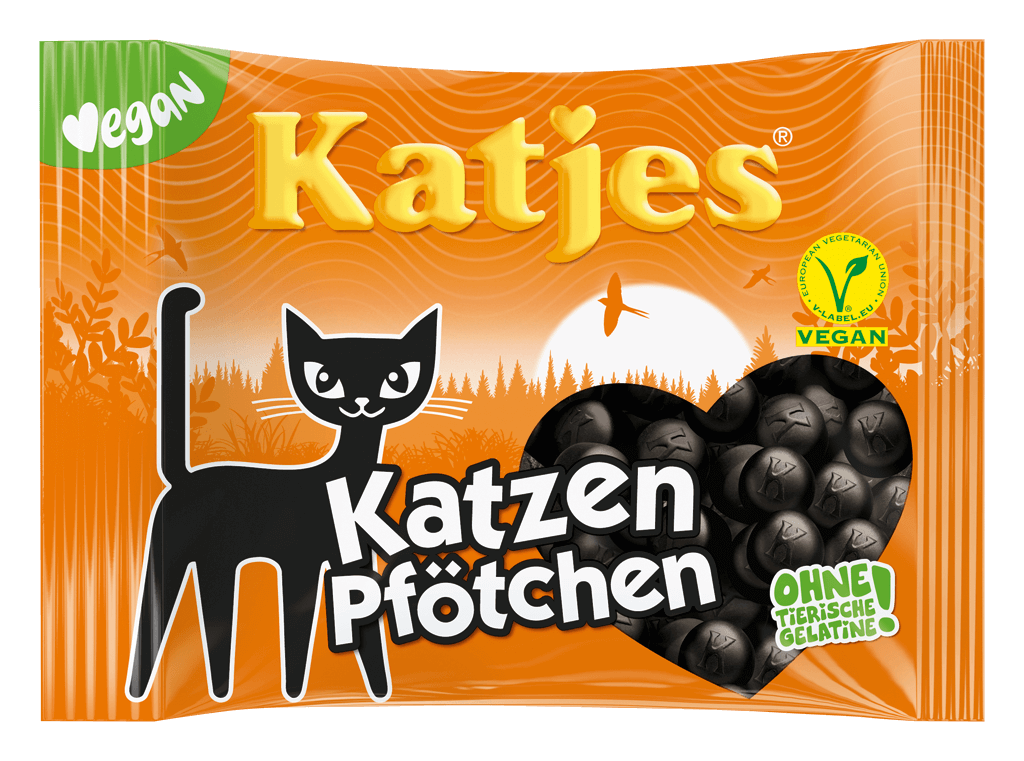 Katjes Katzen Pfötchen 175g