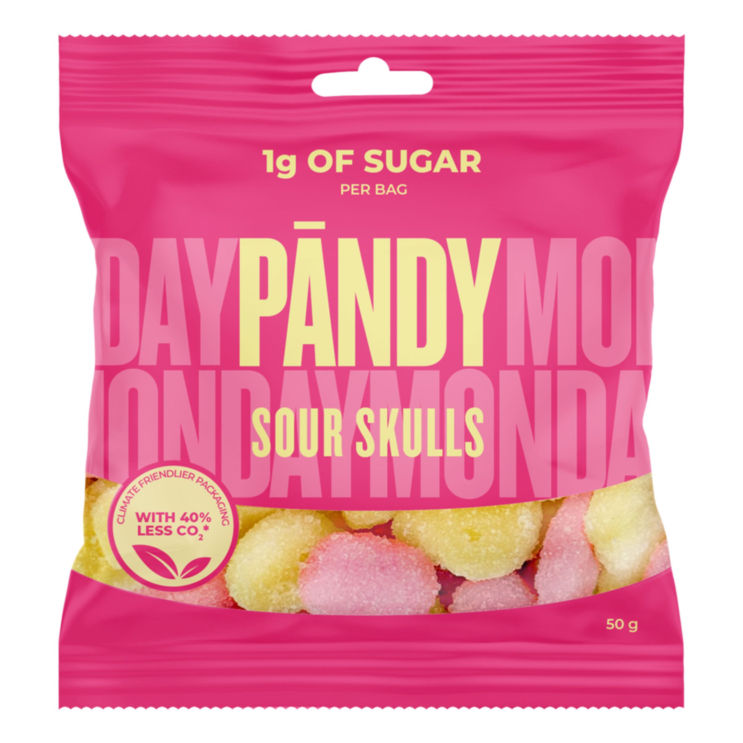 Pändy Sour Skulls - 50 gram