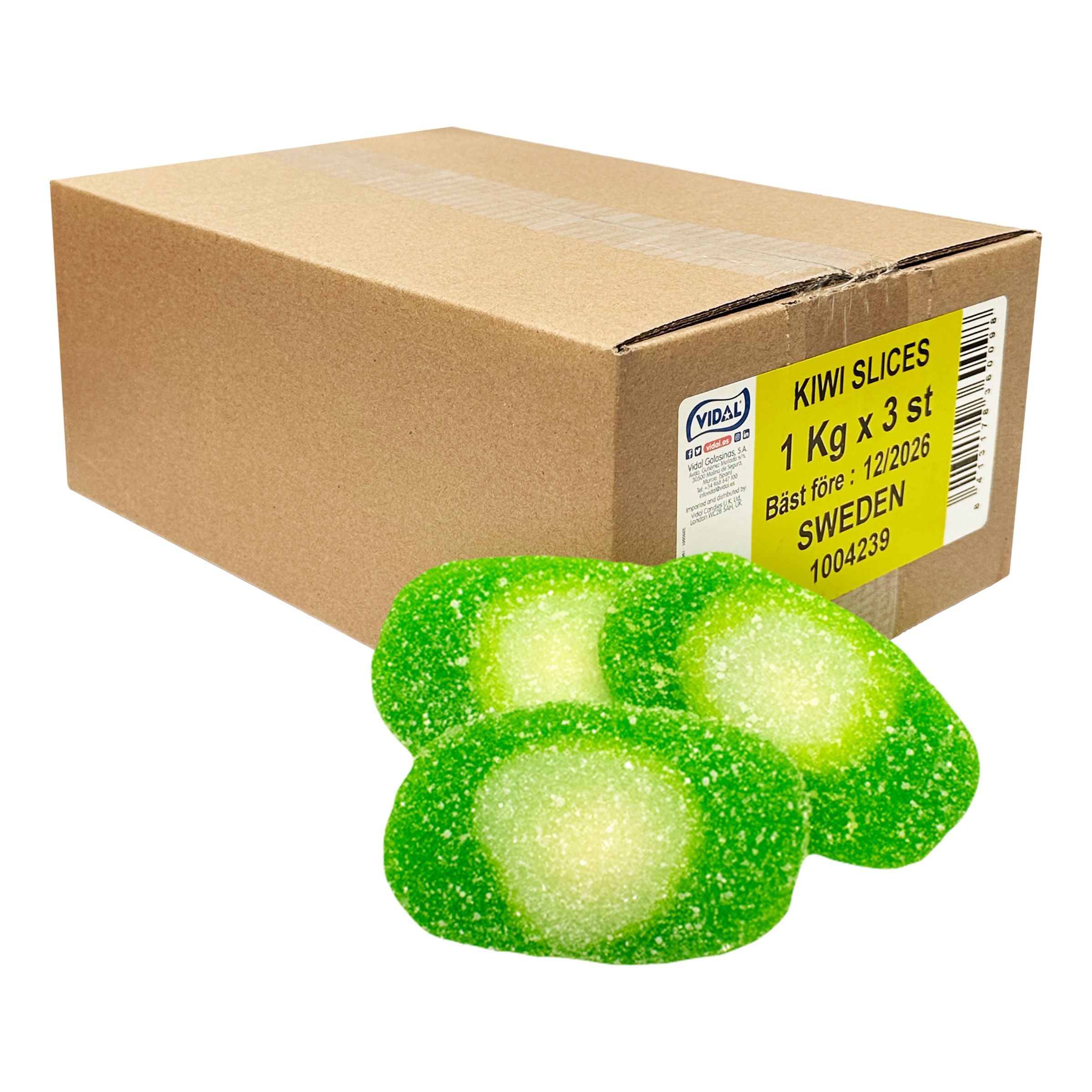 Kiwi Sugared Slices Storpack - 3 kg