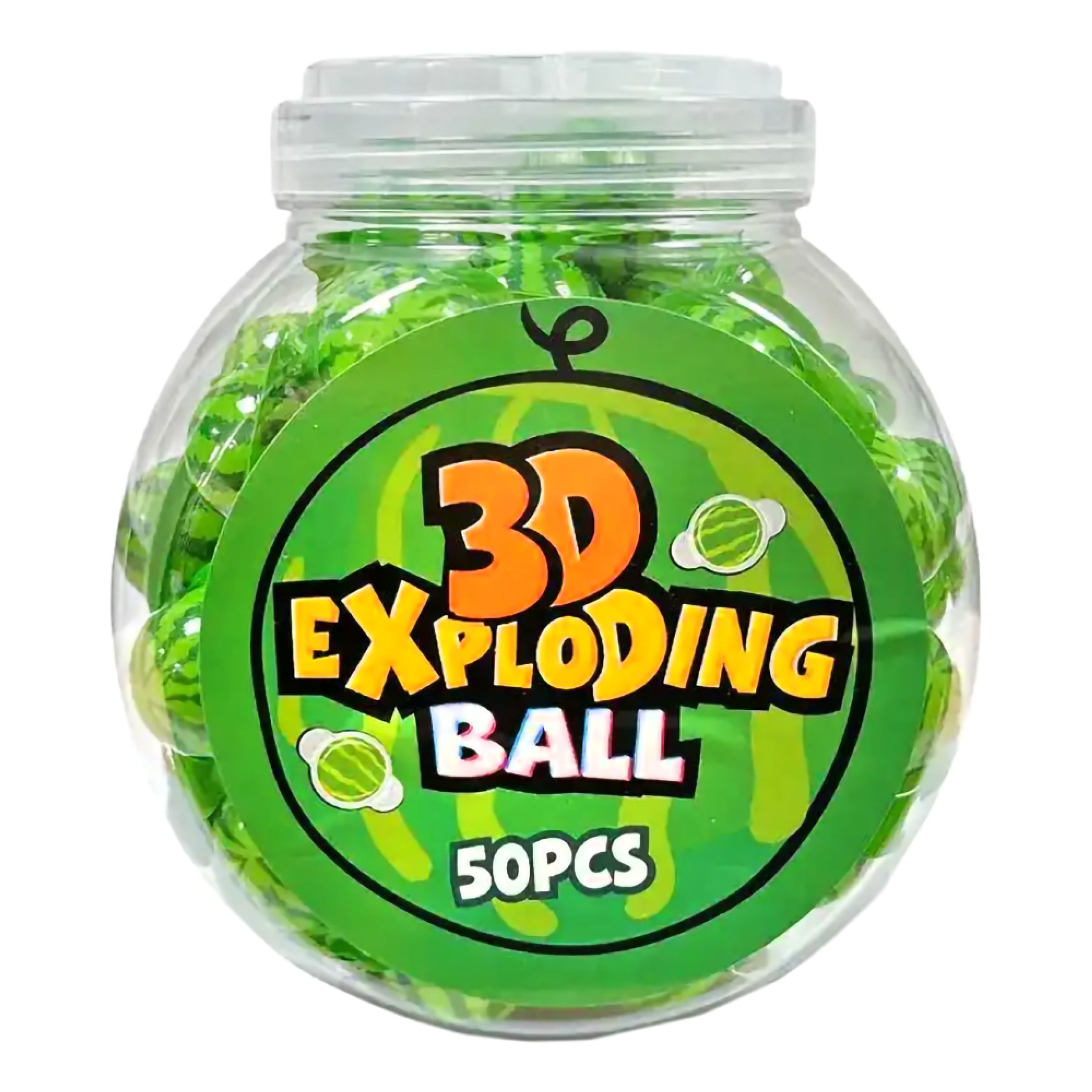 3D Vattenmeloner Exploding Ball Storpack - 50-pack