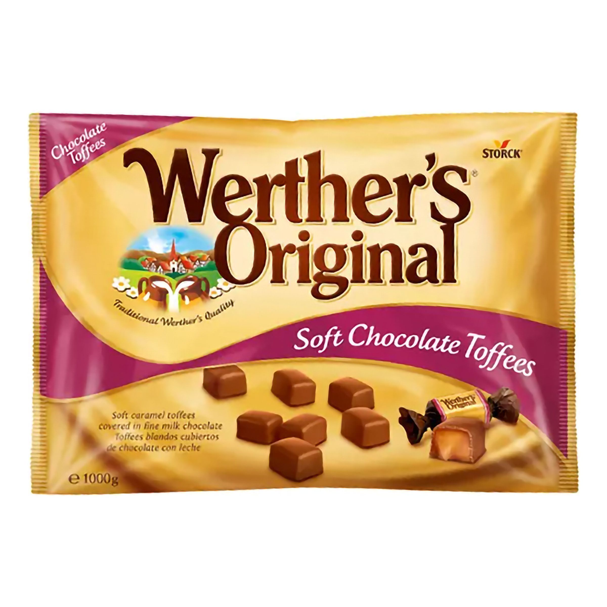 Werthers Original Chocolate Toffee Storpack - 1 kg
