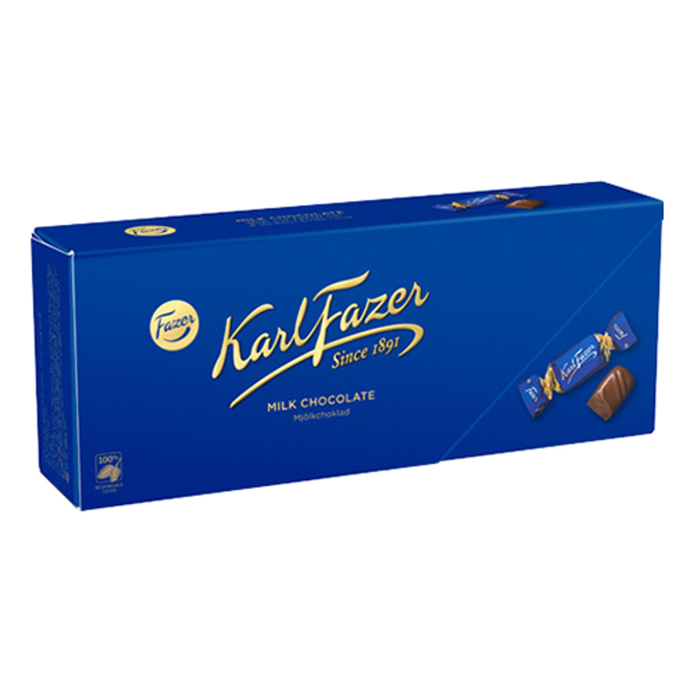 Karl Fazer Mjölkchoklad Presentask - 228 gram