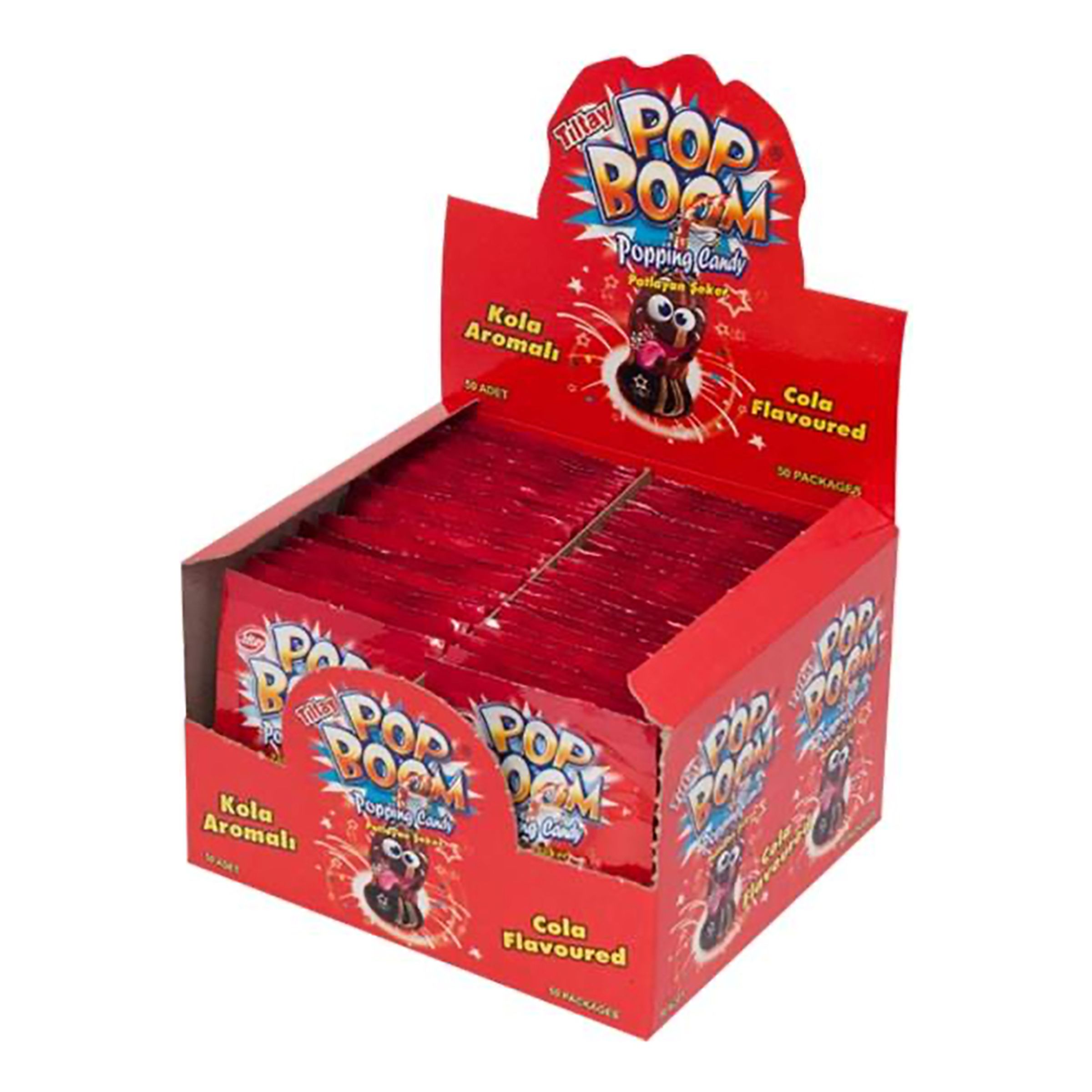 Pop Boom Cola Storpack - 50-pack