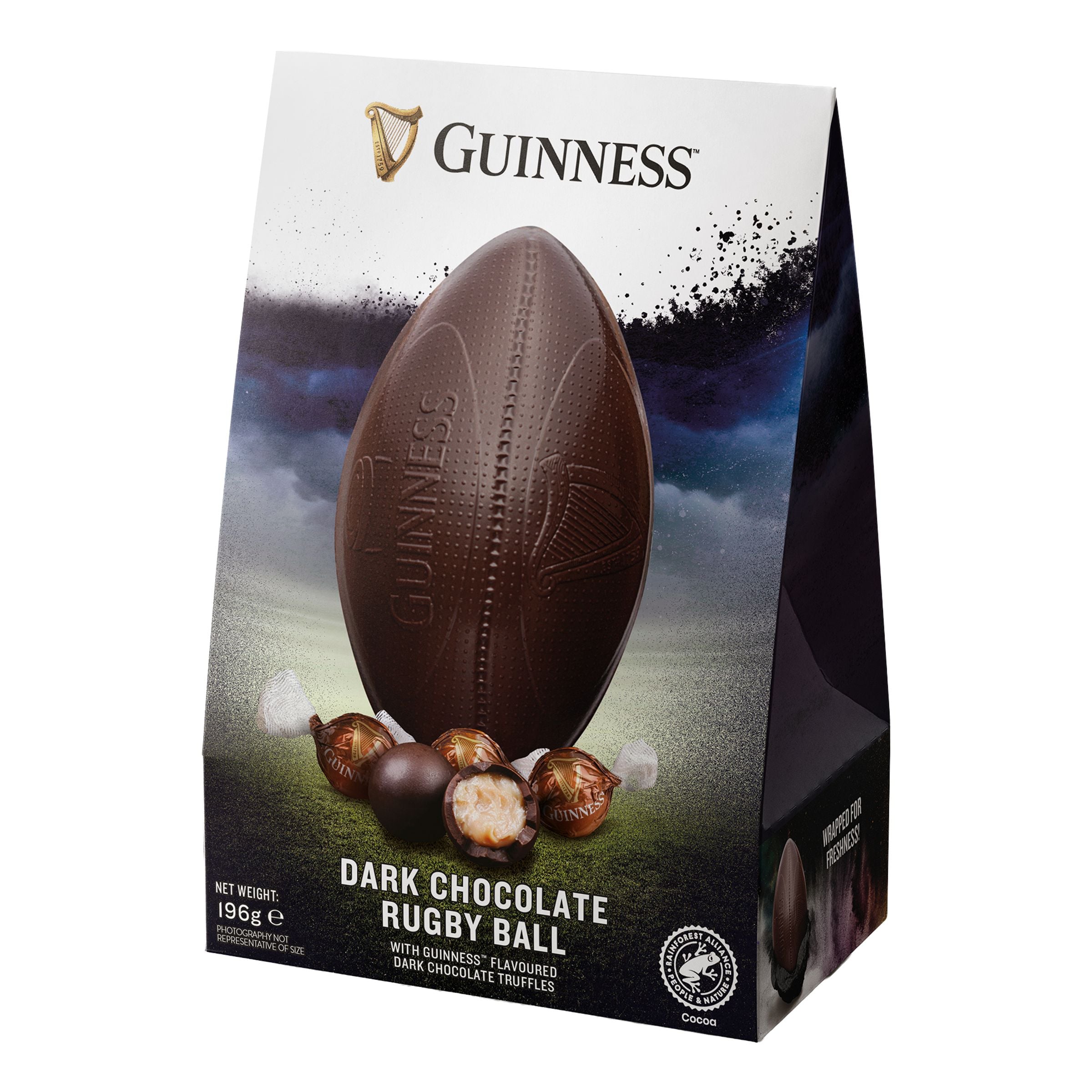 Guinness Rugby Ball Påskägg - 196 g