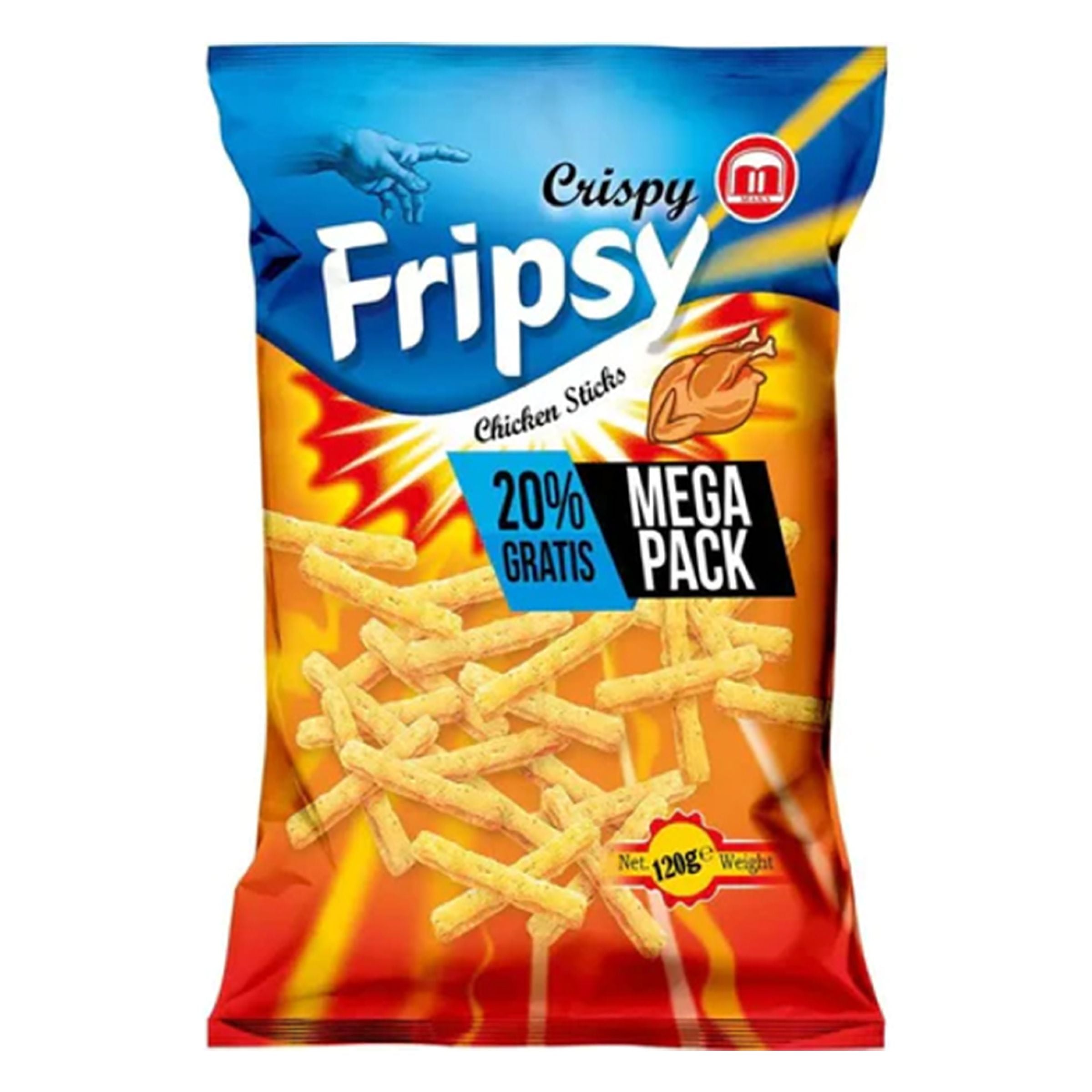 Fripsy Crispy Sticks Chicken - 120 g