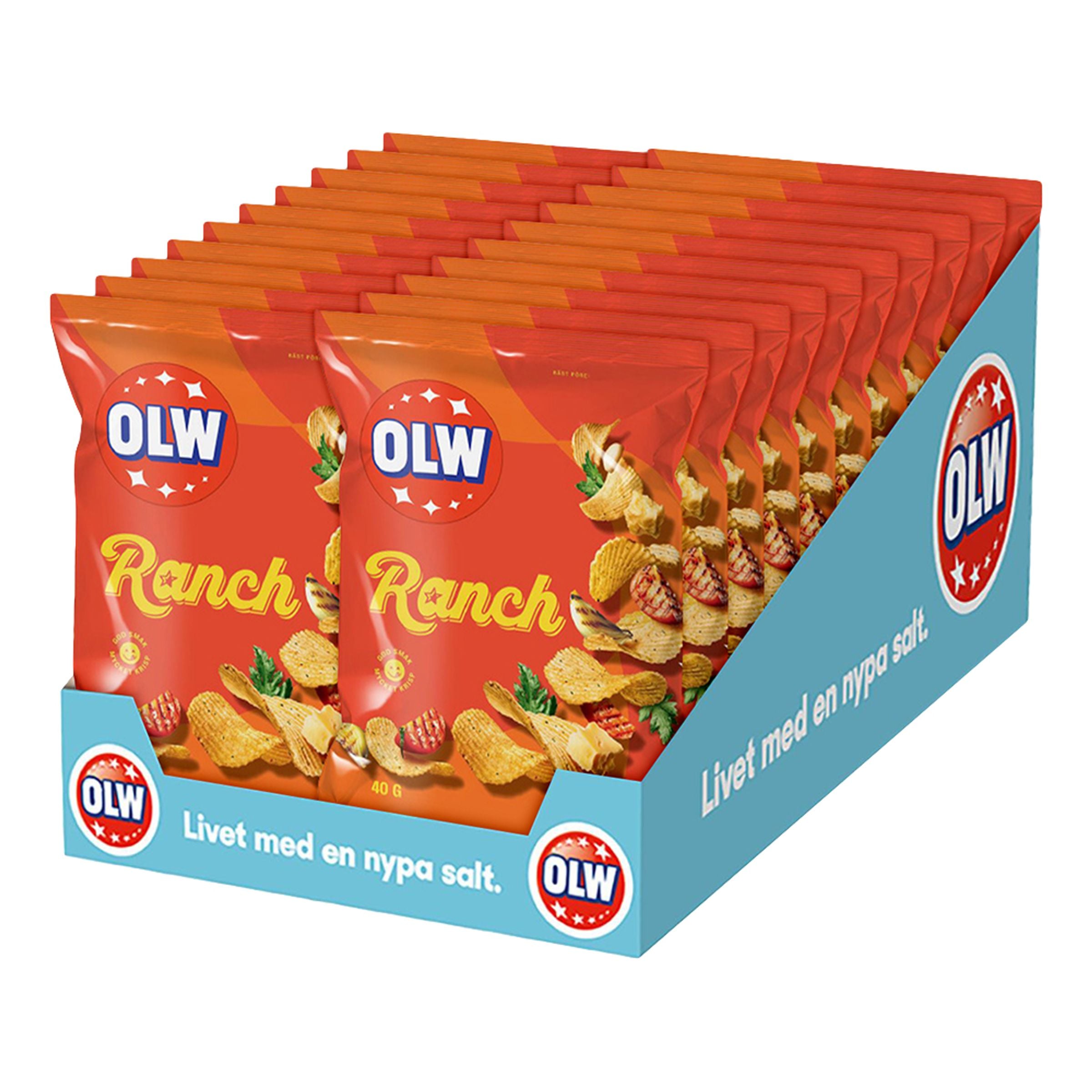 OLW Ranch Mini Storpack - 20 x 40 g