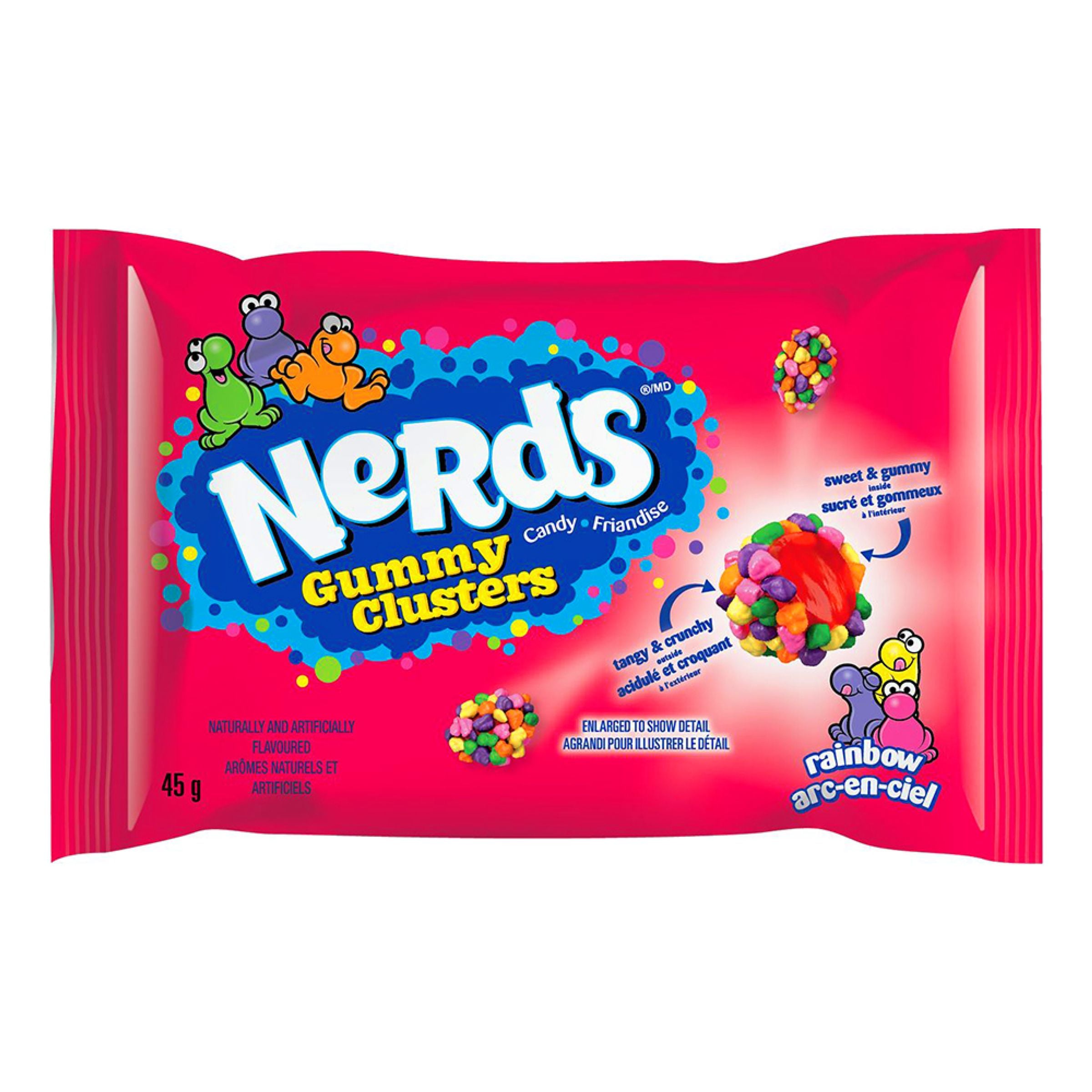 Nerds Gummy Clusters Rainbow - 45 g
