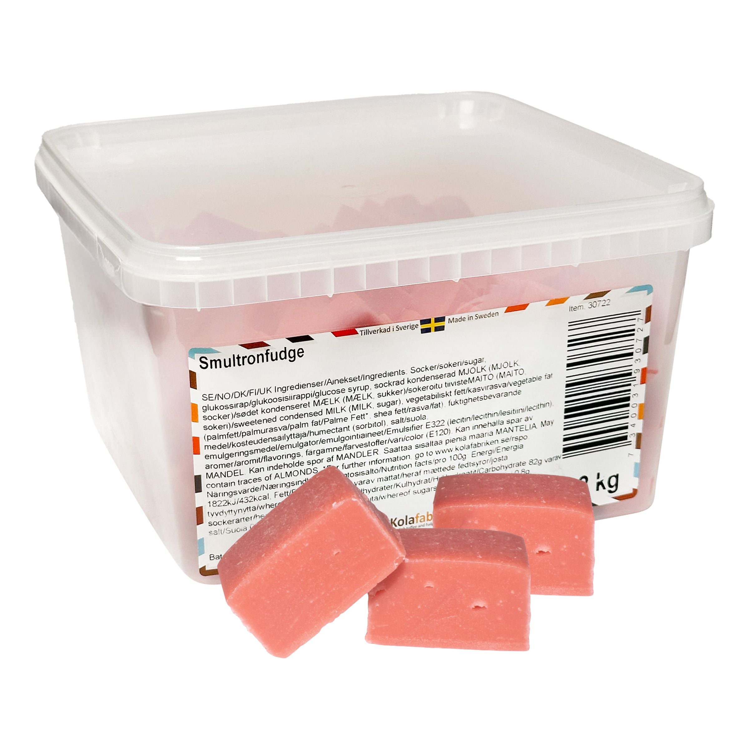 Smultronfudge Storpack - 2 kg