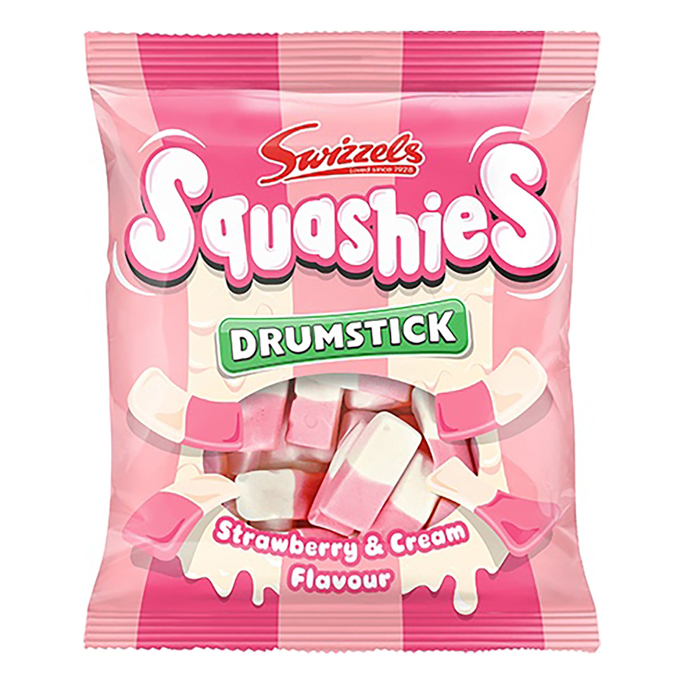 Swizzles Squashies Stawberry & Cream Storpack - 12 x 120 g