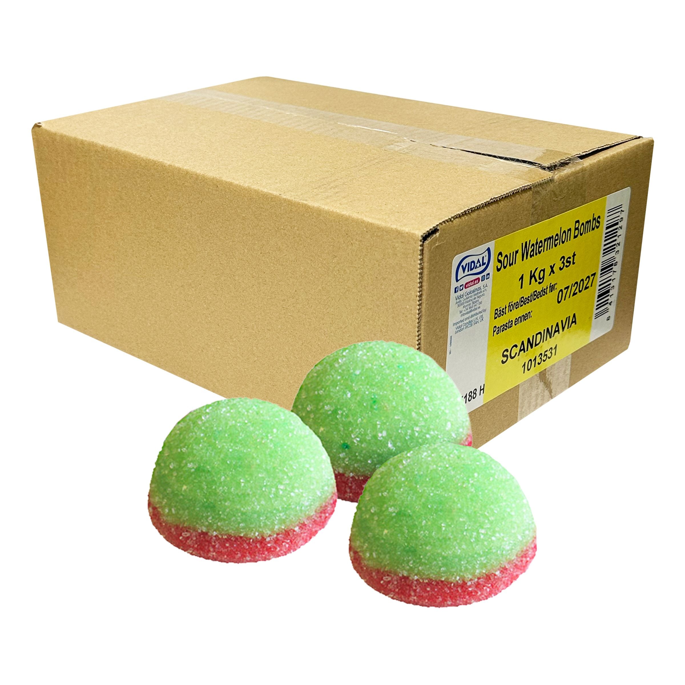 Fizzy Meloner Bombs Storpack - 3 kg