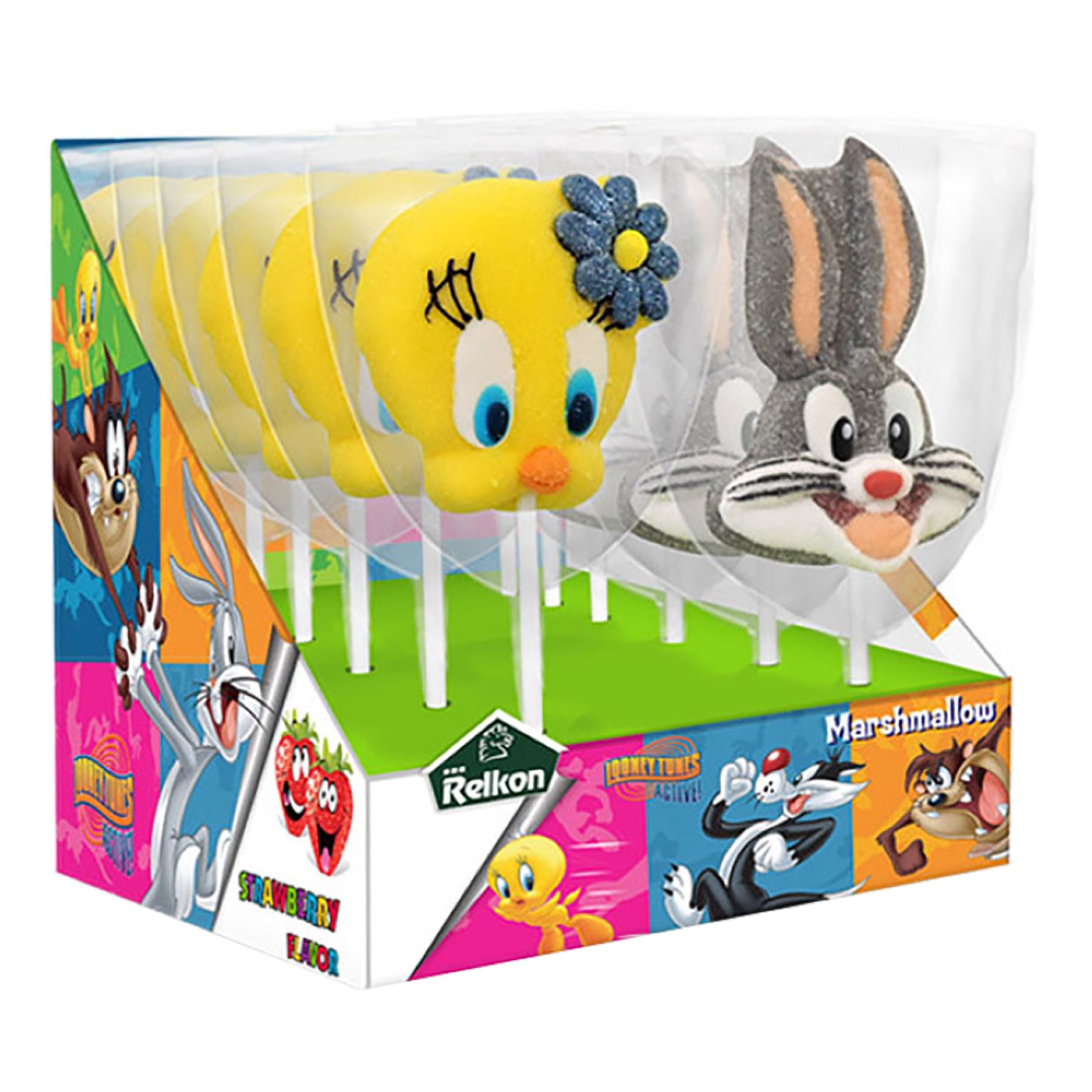 Looney Tunes Marshmallows Klubba - 12 x 45 g