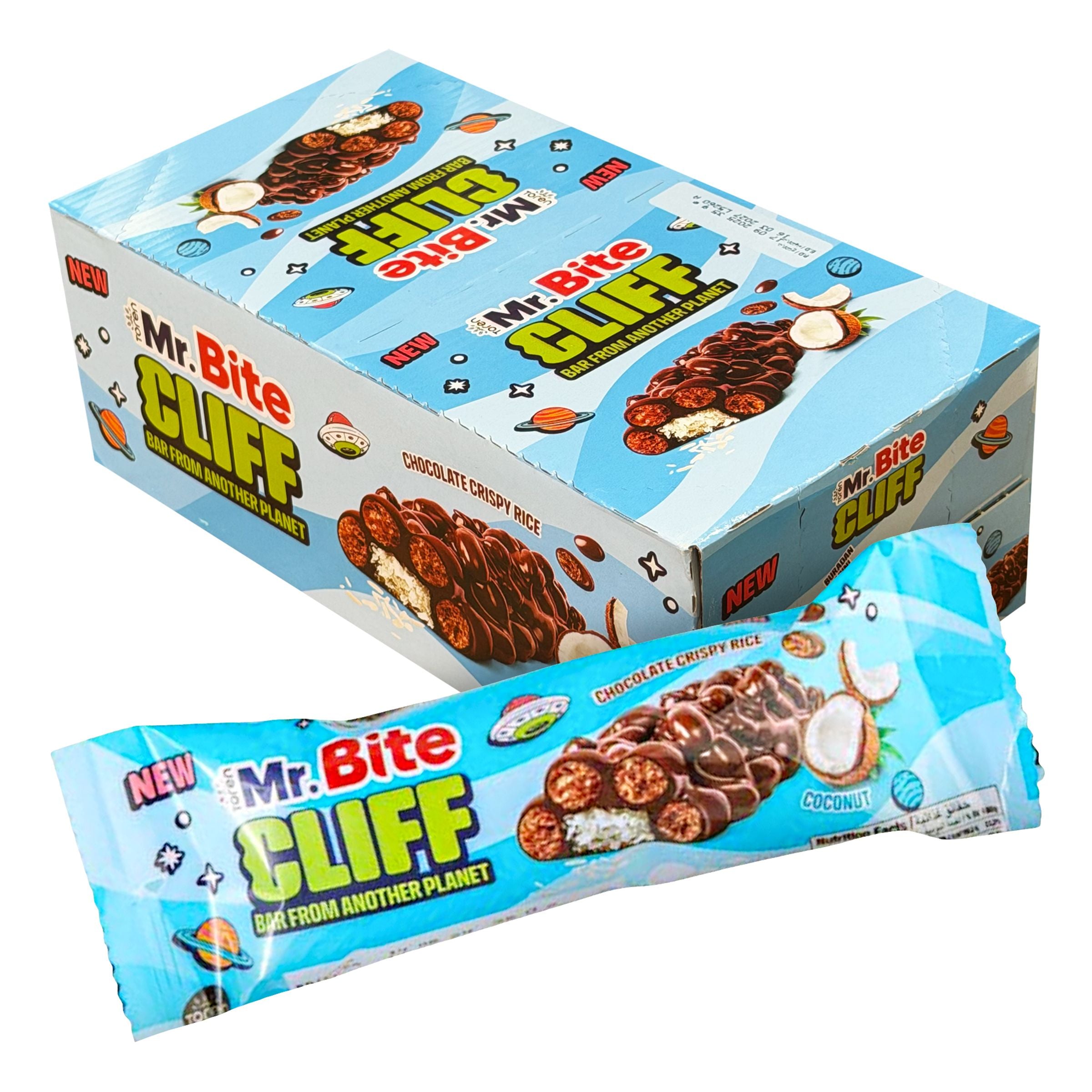 Mr. Bite Cliff Kokos Storpack - 24 x 35 g