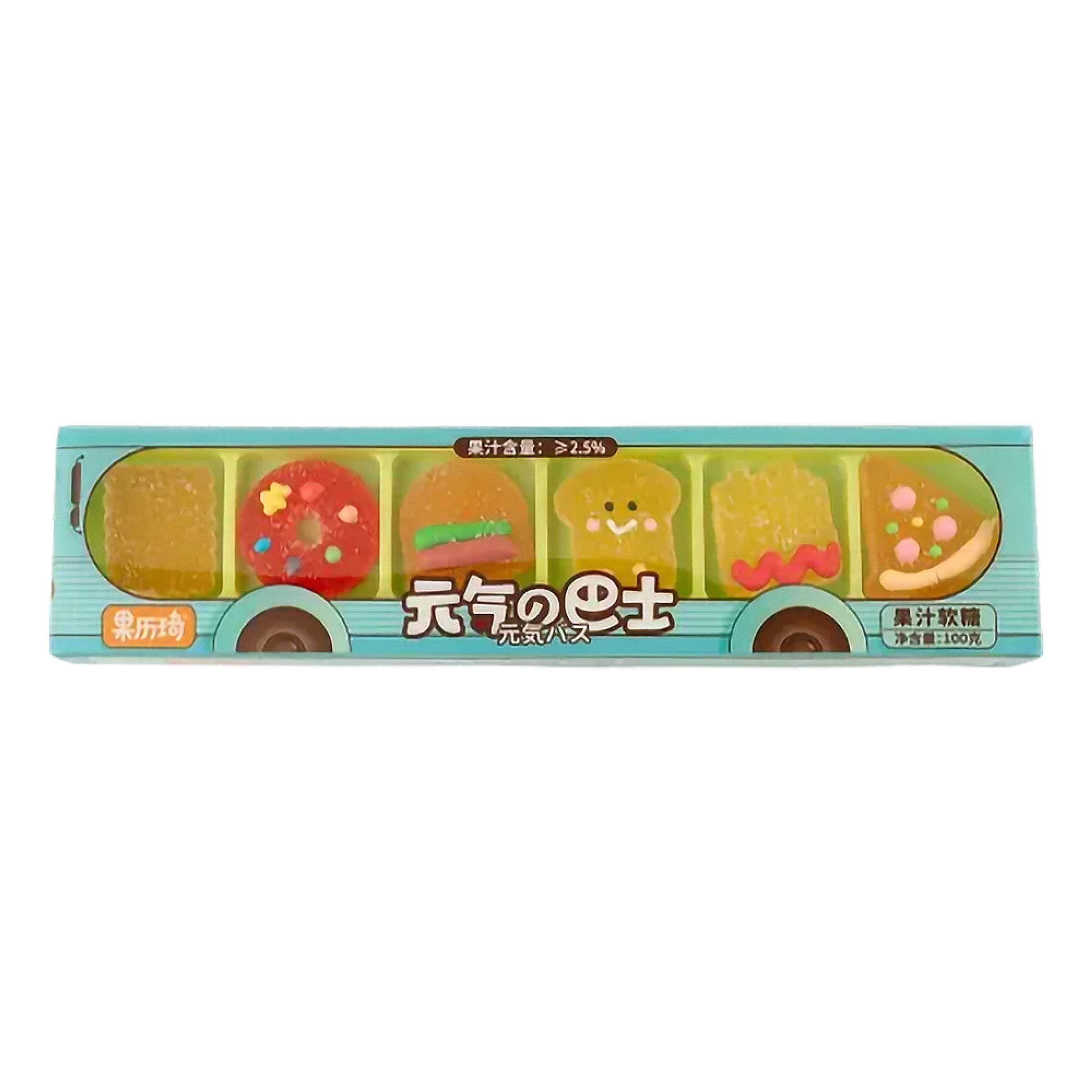 GLQ Marshmallow Vatality Cartoon in Bus - 100 g